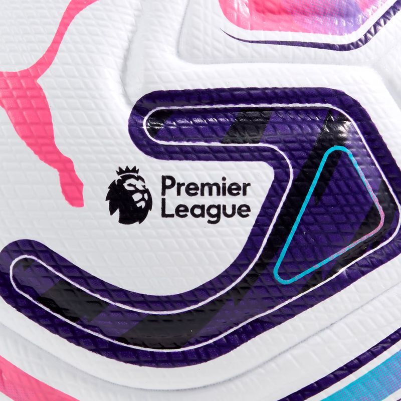 Futbolo kamuolys PUMA Stellar Nitro Ultimate PL Reactivity puma white/red/purple/blue/pink 3