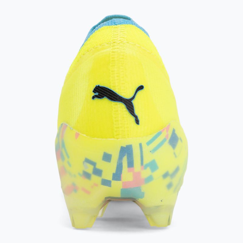 Futbolo bateliai PUMA Ultra Nitro 7 Ultimate Advanced Level FG puma white/blue glimmer/pink glimmer/yellow alert 6