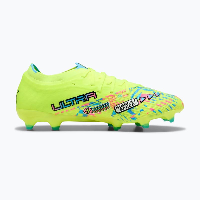 Futbolo bateliai PUMA Ultra Nitro 7 Match Advanced Level FG/AG puma white/blue glimmer/pink glimmer/yellow alert 2