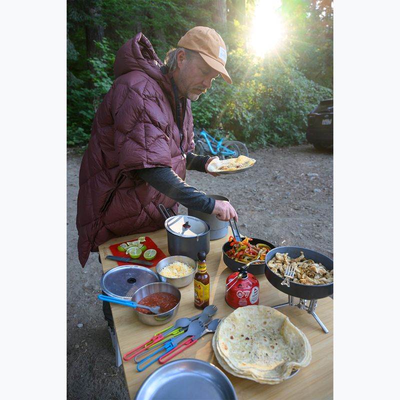 Įrankių rinkinys MSR Folding Utensils Spork 4 red/ grey/ blue/ green 3