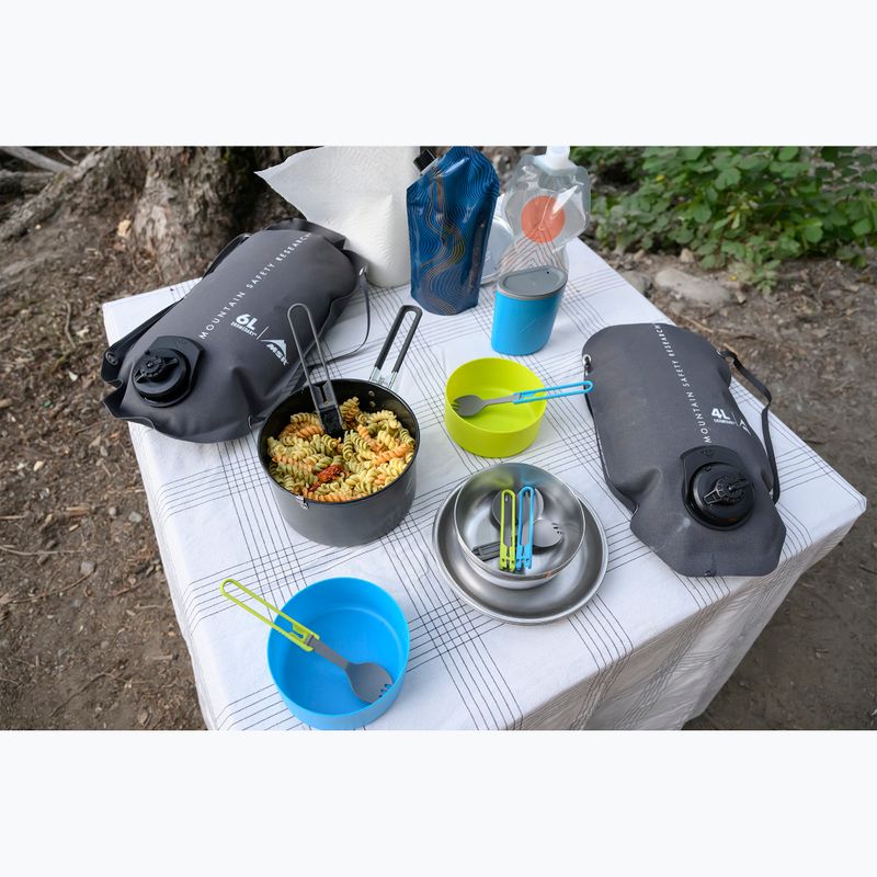 Įrankių rinkinys MSR Folding Utensils Spork 4 red/ grey/ blue/ green 4