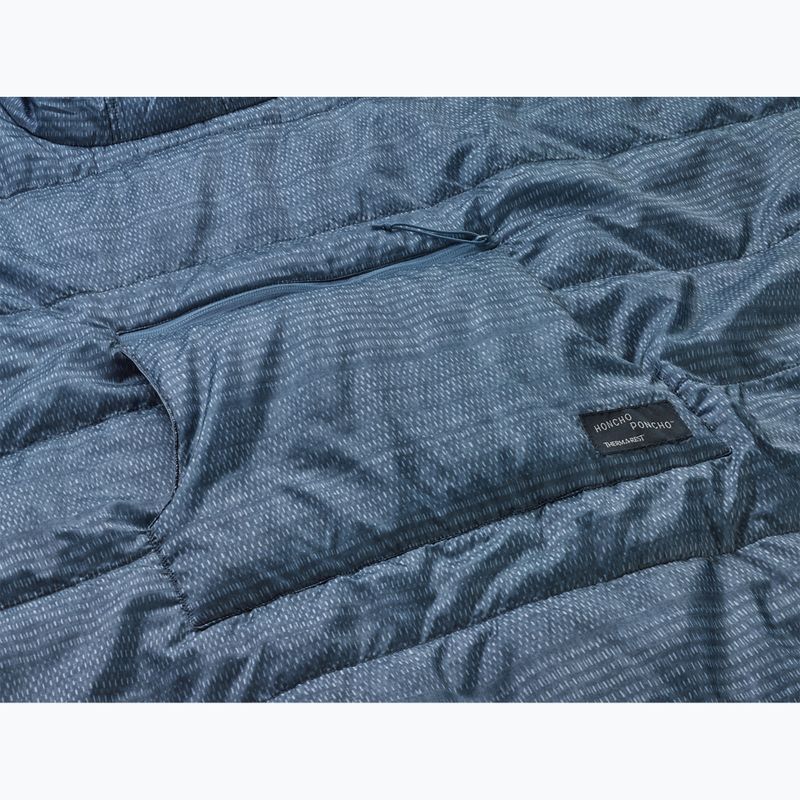Turistinis lietpaltis Therm-a-Rest Honcho blue woven print 3