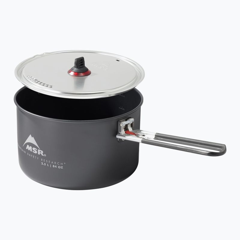Turistinis puodas MSR Ceramic 2,5 l black 2