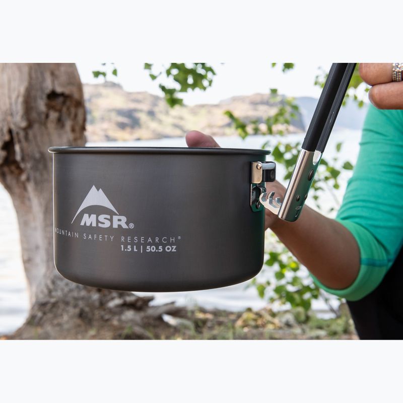 Turistinis puodas MSR Ceramic 2,5 l black 5