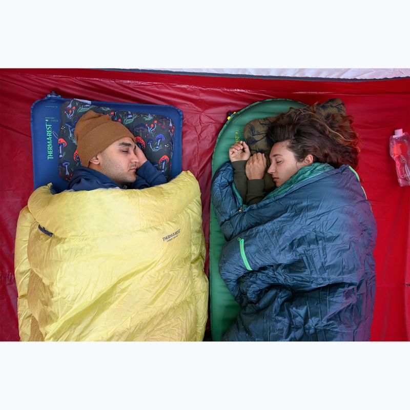 Savaime prisipučiantis kilimėlis Therm-a-Rest BaseCamp L poseidon blue 3