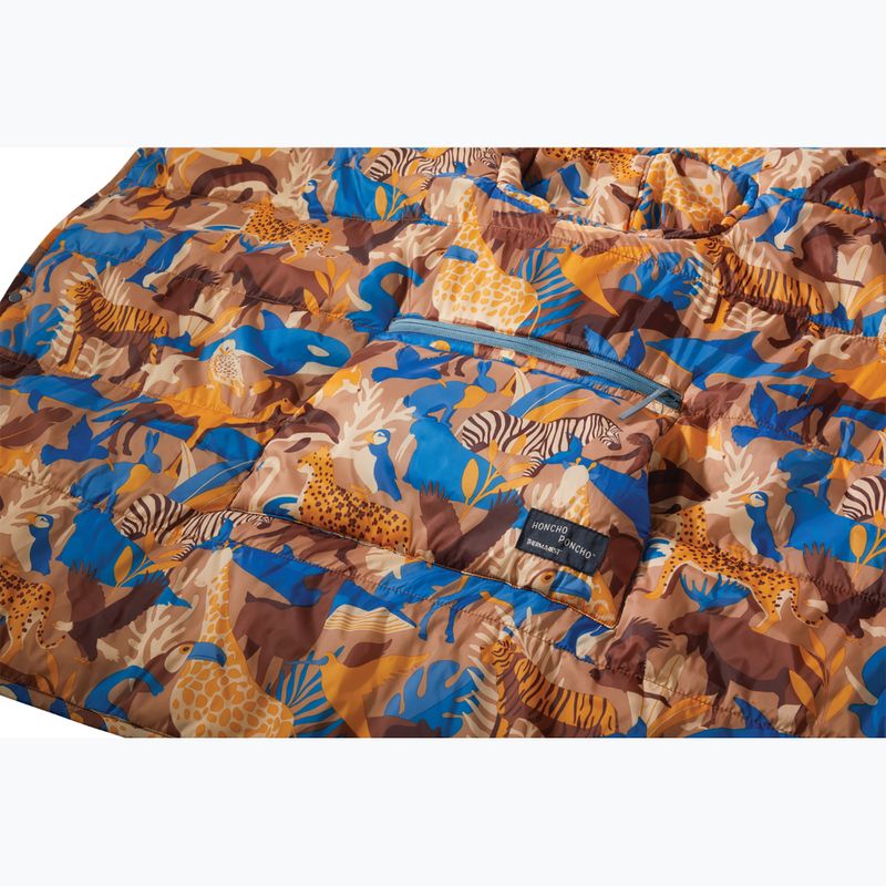 Vaikiškas žygio lietpaltis Therm-a-Rest Honcho animal print 3