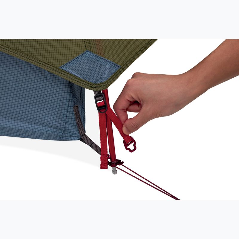 Žygio palapinė 1 asmeniui MSR Hubba Hubba HD 1P Tent green 10