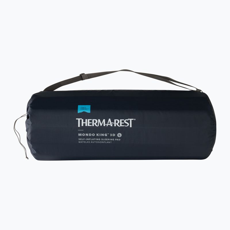 Savaime prisipučiantis kilimėlis Therm-A-Rest MondoKing 3D L blue 5