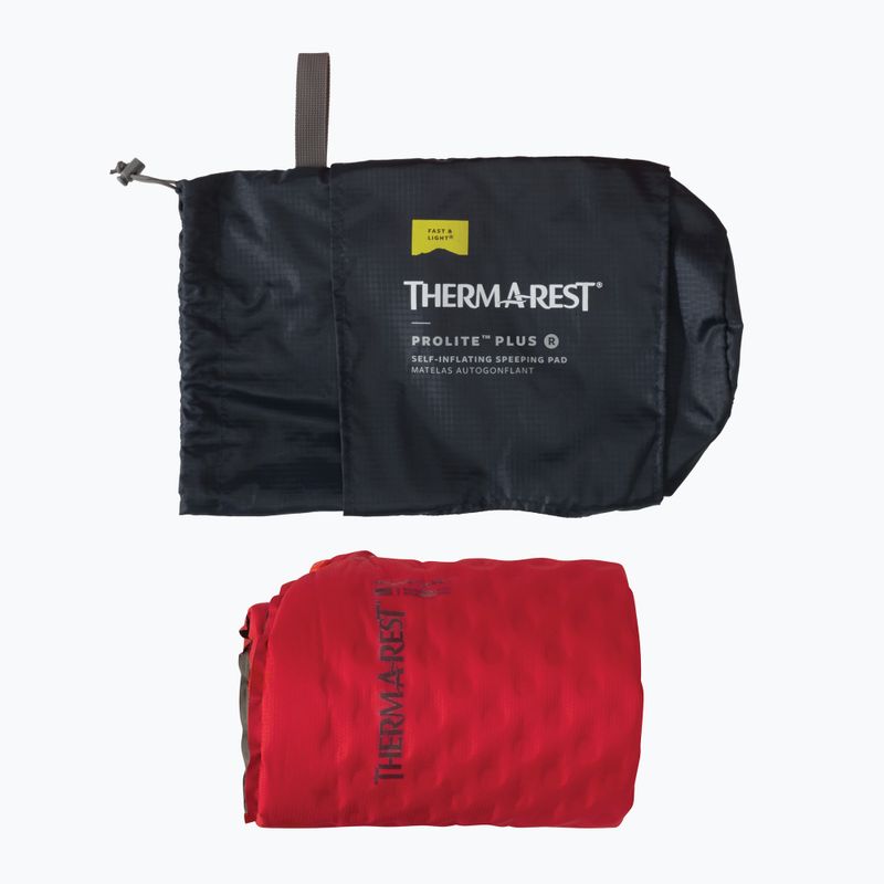 Savaime prisipučiantis kilimėlis Therm-A-Rest ProLite Plus R cayenne 4