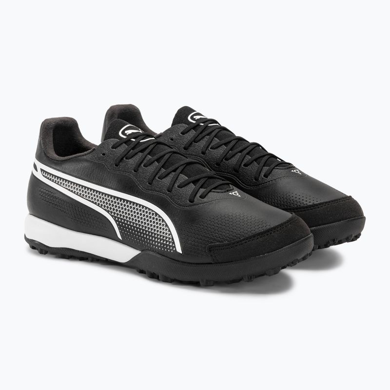 Vyriški futbolo bateliai PUMA King Pro TT puma black/puma white 4