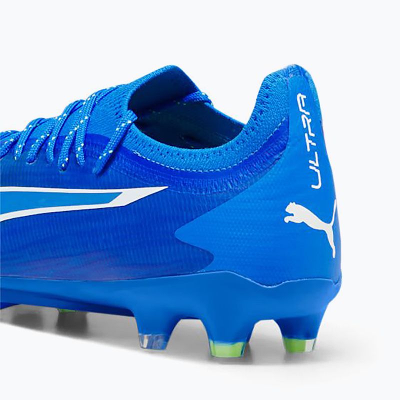 Vyriški futbolo bateliai PUMA Ultra Ultimate FG/AG ultra blue/puma white/pro green 10