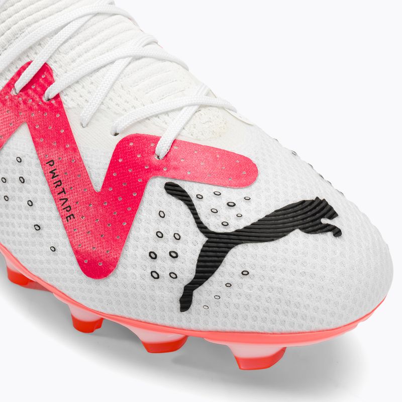 Vyriški futbolo bateliai PUMA Future Pro FG/AG puma white/puma black/fire orchid 9