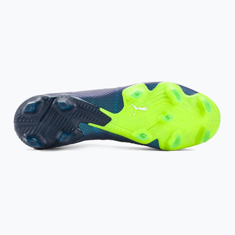 Vyriški futbolo bateliai PUMA Ultimate FG/AG persian blue/puma white/pro green 5