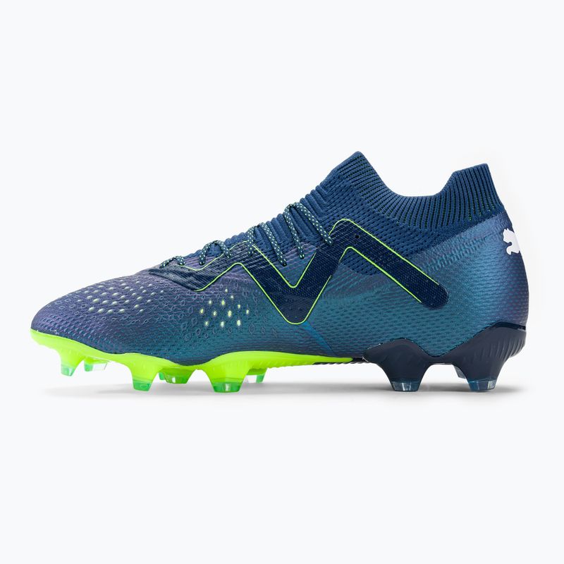 Vyriški futbolo bateliai PUMA Ultimate FG/AG persian blue/puma white/pro green 10