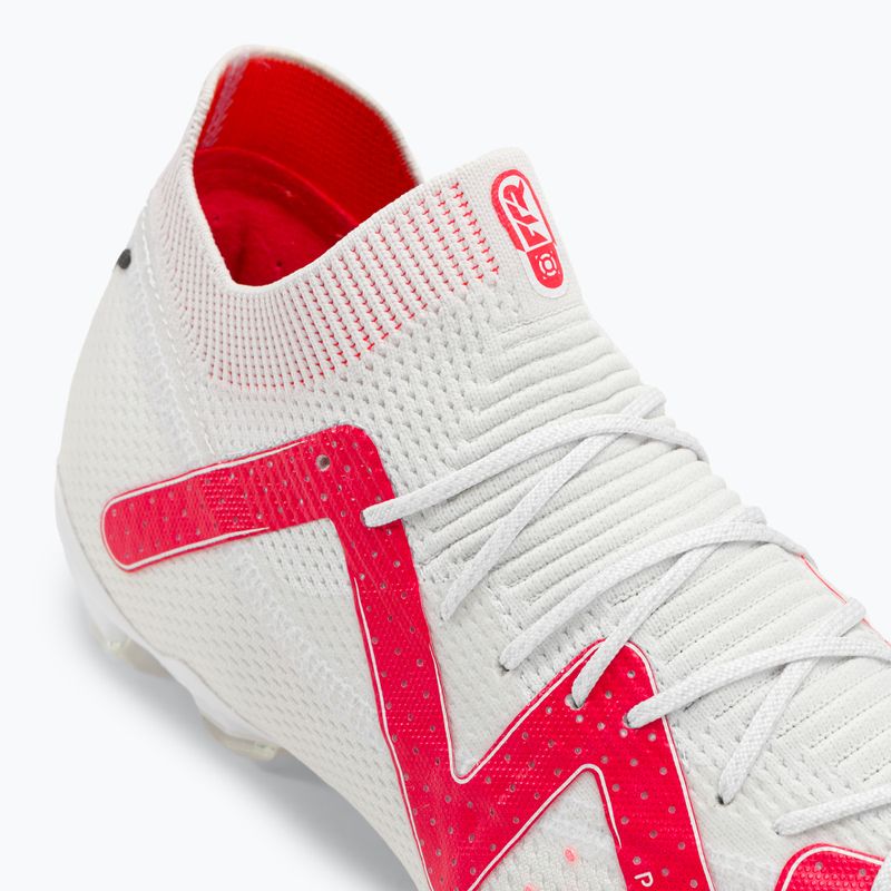 Vyriški futbolo bateliai PUMA Ultimate FG/AG puma white/puma black/fire orchid 8