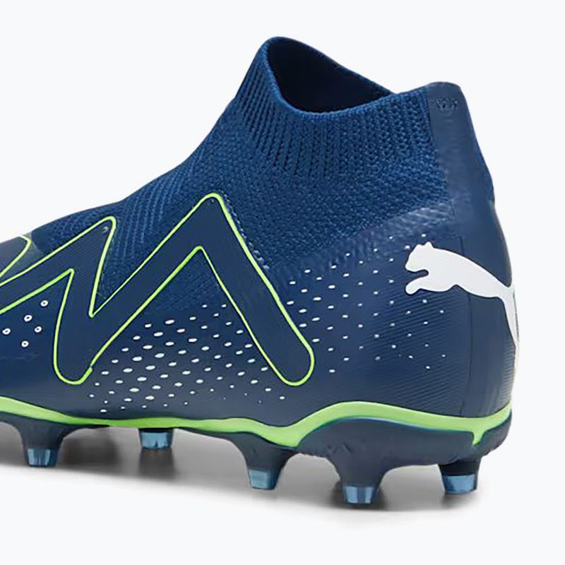 Vyriški futbolo bateliai PUMA Future Match+ Ll FG/AG persian blue/puma white/pro green 8