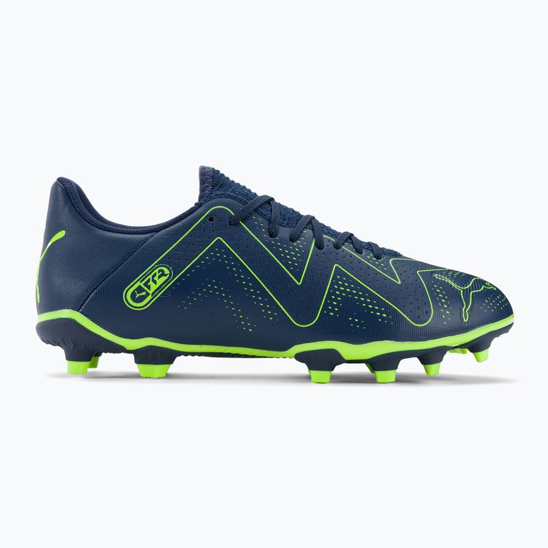Vyriški futbolo bateliai PUMA Future Play FG/AG persian blue/pro green 2