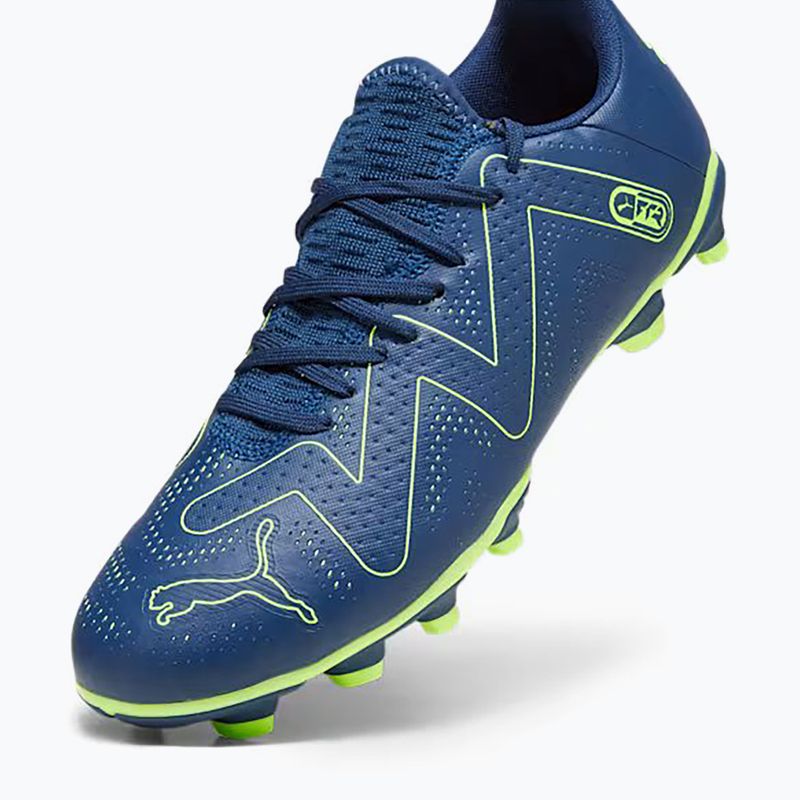 Vyriški futbolo bateliai PUMA Future Play FG/AG persian blue/pro green 12