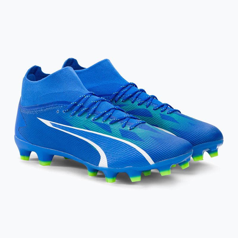 Vyriški futbolo bateliai PUMA Ultra Pro FG/AG ultra blue/puma white/pro green 4