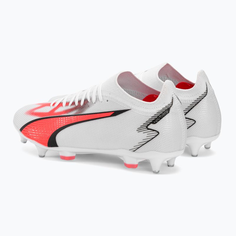 Vyriški futbolo bateliai PUMA Ultra Match MXSG puma white/puma black/fire orchid 3