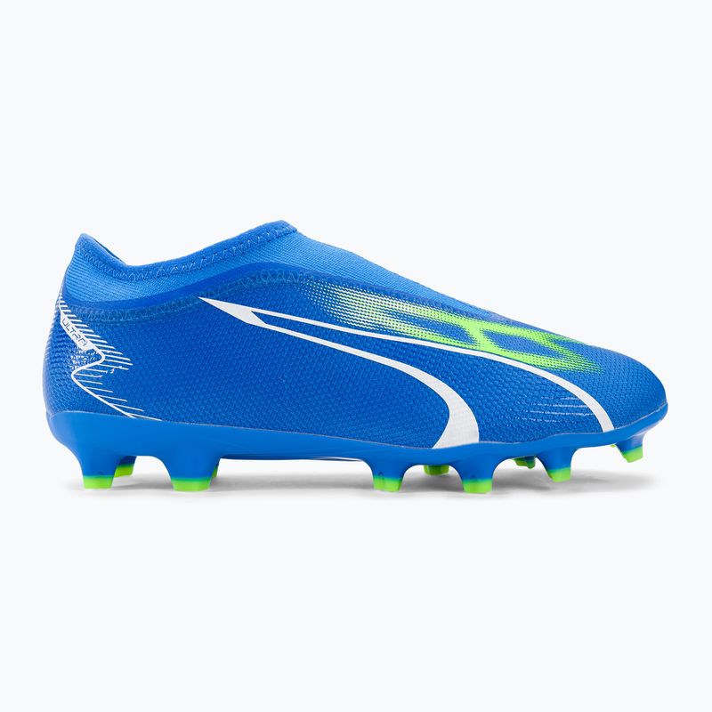 Vaikiški futbolo bateliai PUMA Ultra Match Ll Fg/Ag Jr ultra blue/puma white/pro green 2