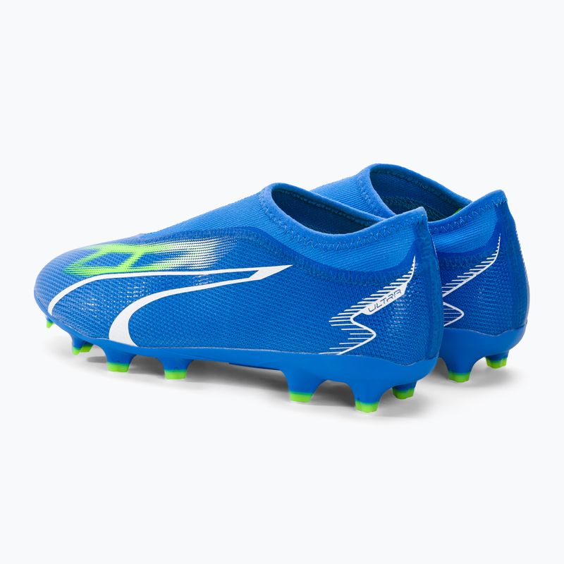 Vaikiški futbolo bateliai PUMA Ultra Match Ll Fg/Ag Jr ultra blue/puma white/pro green 3