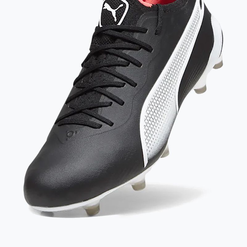 Vyriški futbolo bateliai PUMA King Ultimate FG/AG puma black/puma white 16