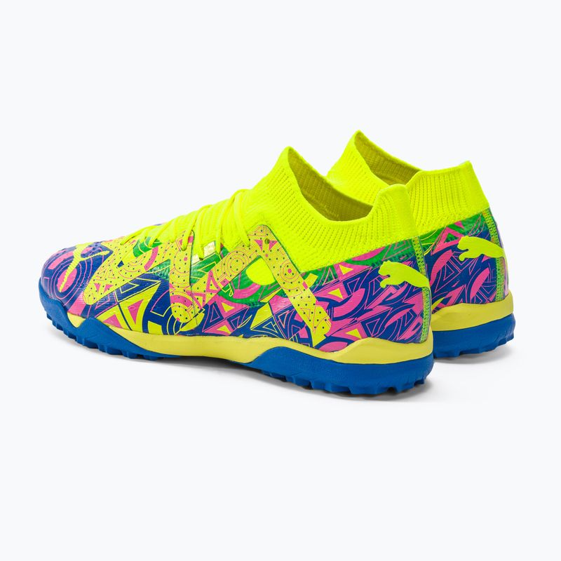 Vyriški futbolo bateliai PUMA Future Match Energy TT ultra blue/yellow alert/luminous pink 3