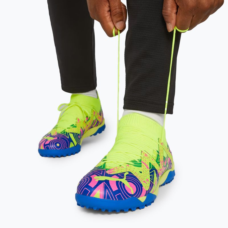 Vyriški futbolo bateliai PUMA Future Match Energy TT ultra blue/yellow alert/luminous pink 16