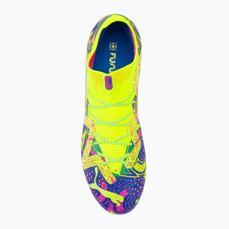 Vyriški futbolo bateliai PUMA Future Ultimate Energy FG/AG ultra blue/yellow alert/luminous pink 6