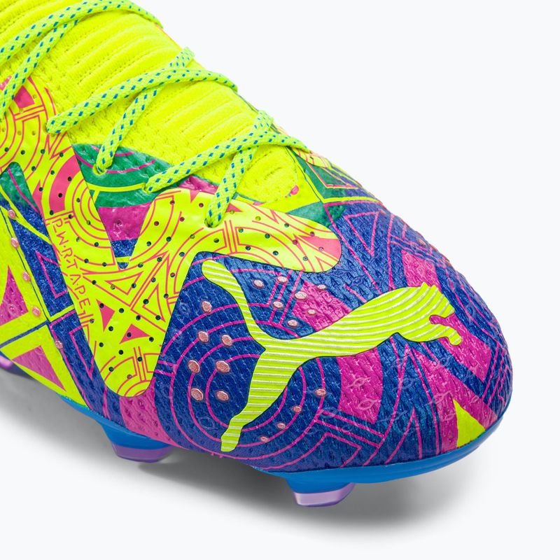 Vyriški futbolo bateliai PUMA Future Ultimate Energy FG/AG ultra blue/yellow alert/luminous pink 7