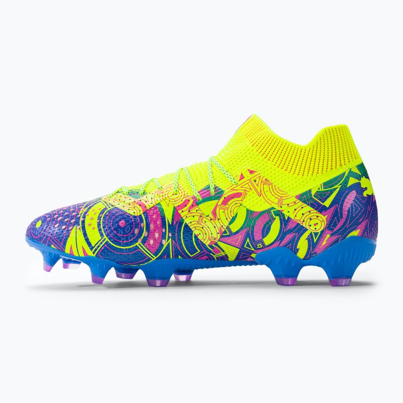 Vyriški futbolo bateliai PUMA Future Ultimate Energy FG/AG ultra blue/yellow alert/luminous pink 10