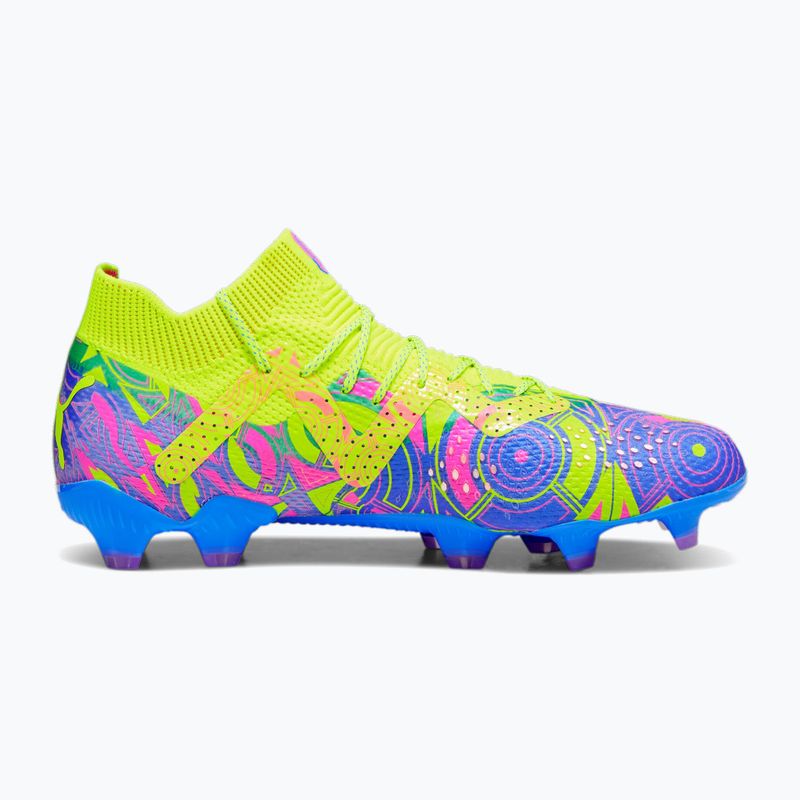 Vyriški futbolo bateliai PUMA Future Ultimate Energy FG/AG ultra blue/yellow alert/luminous pink 12