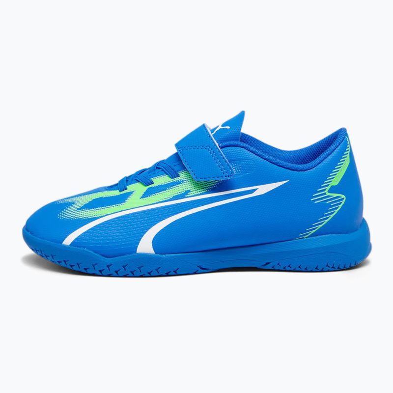 Vaikiški futbolo bateliai PUMA Ultra Play IT V Jr ultra blue/puma white/pro green 7