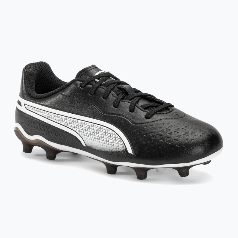 Vaikiški futbolo bateliai PUMA King Match FG/AG Jr puma black/puma white