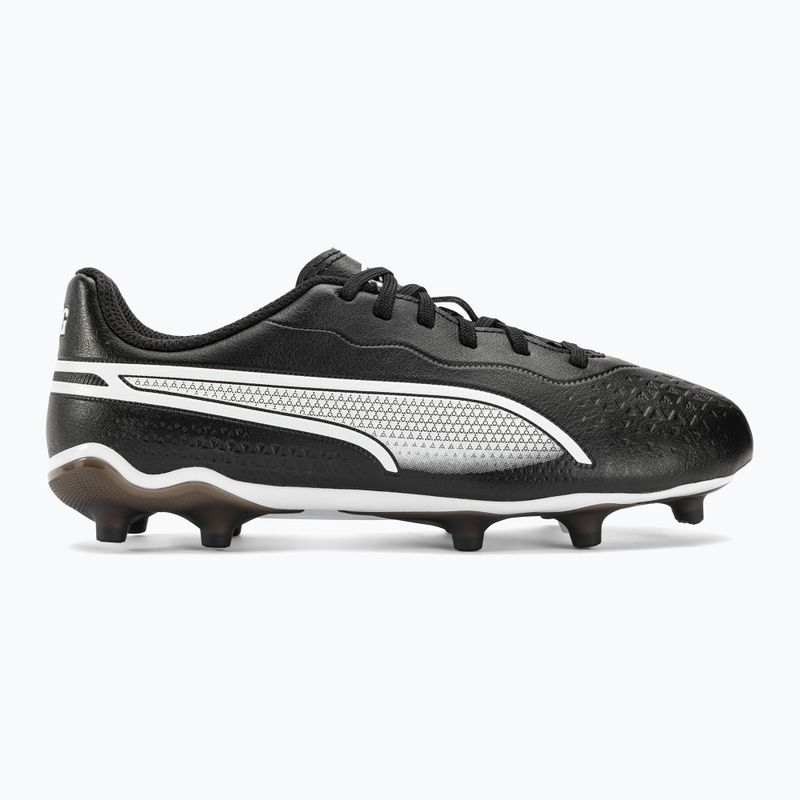 Vaikiški futbolo bateliai PUMA King Match FG/AG Jr puma black/puma white 2