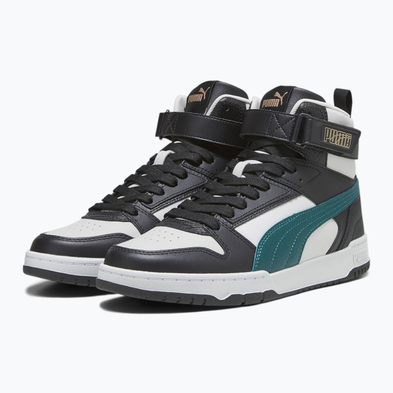 Batai PUMA RBD Game cool light gray/malachite/puma black/puma gold 8