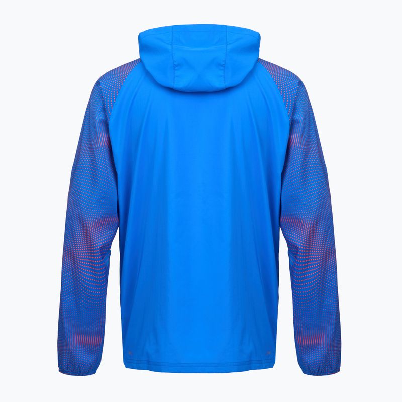 Vyriška bėgimo striukė Puma Run Favorite Woven Jacket blue/fire orchid 2