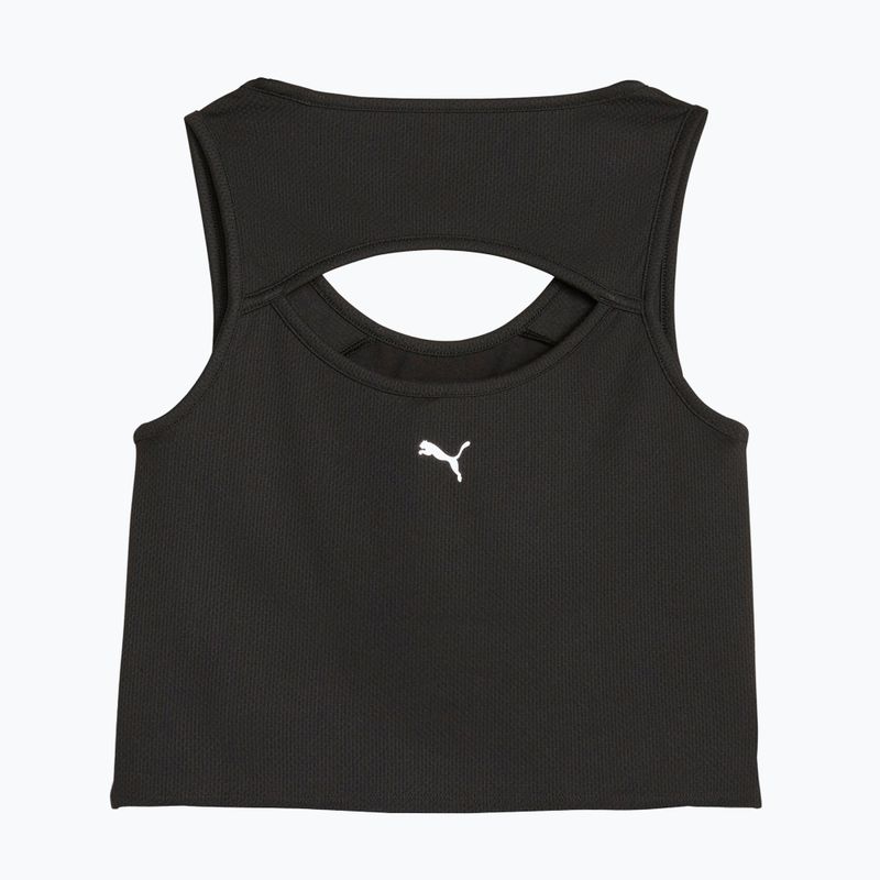 Moteriška treniruočių viršutinė dalis PUMA Fit Skimmer Tank puma black 4