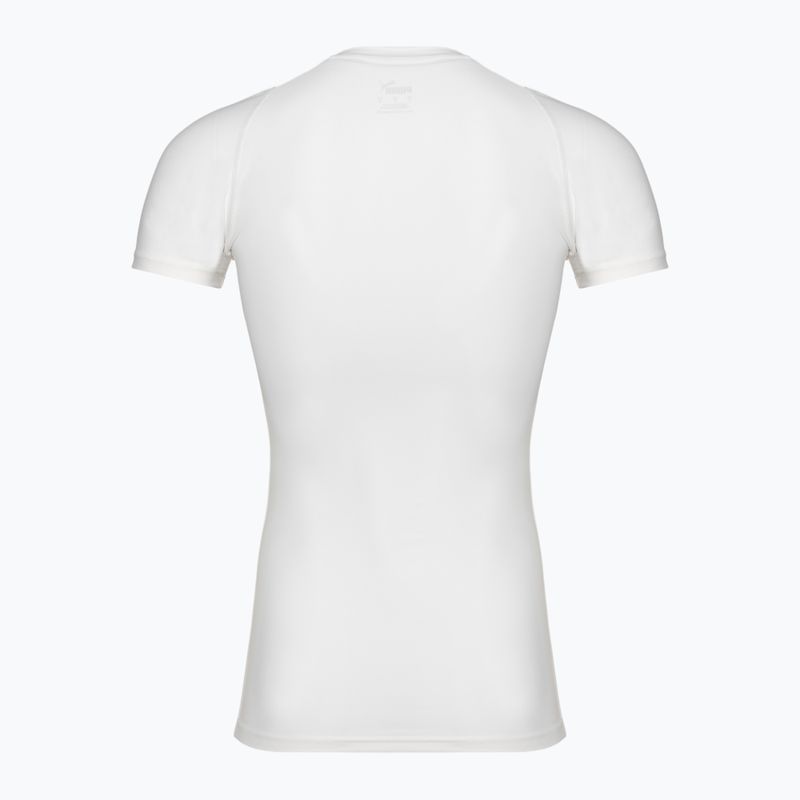 Vyriški krepšinio marškinėliai PUMA Hoops Team SS Baselayer puma white 2