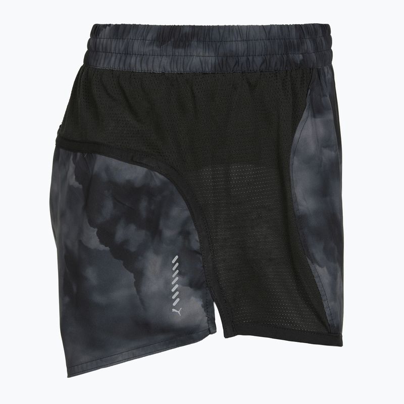 Moteriški bėgimo šortai PUMA Run Favorite AOP Velocity 3" black/grey 3
