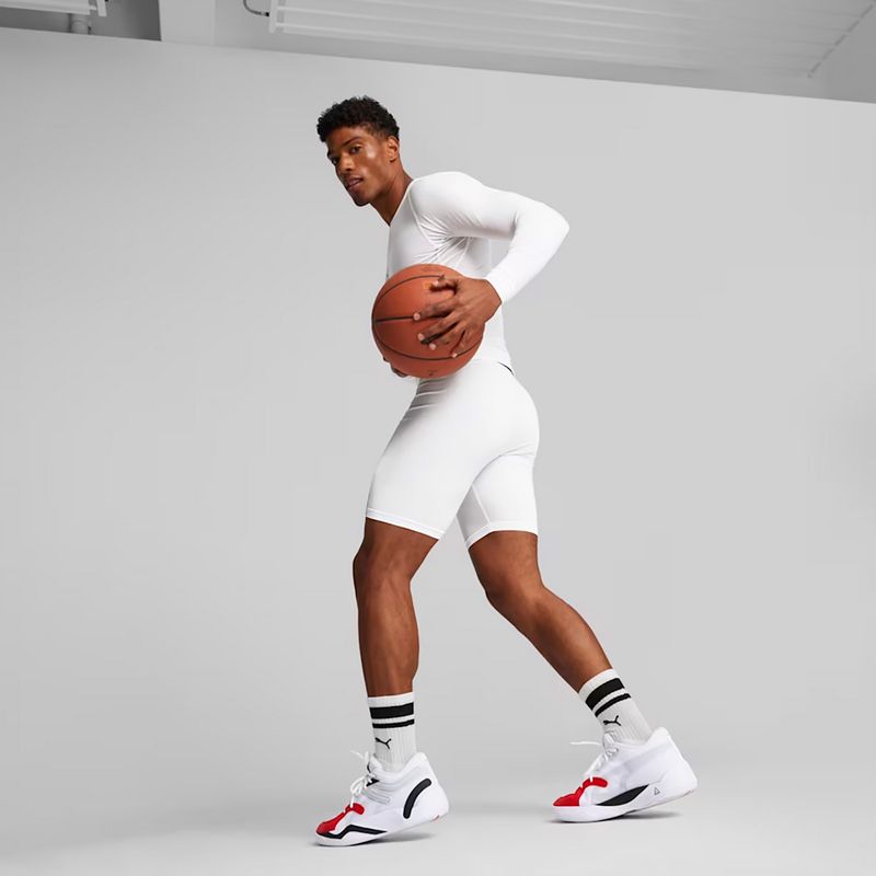 Vyriški krepšinio šortai PUMA Hoops Team Baselayer puma white 3