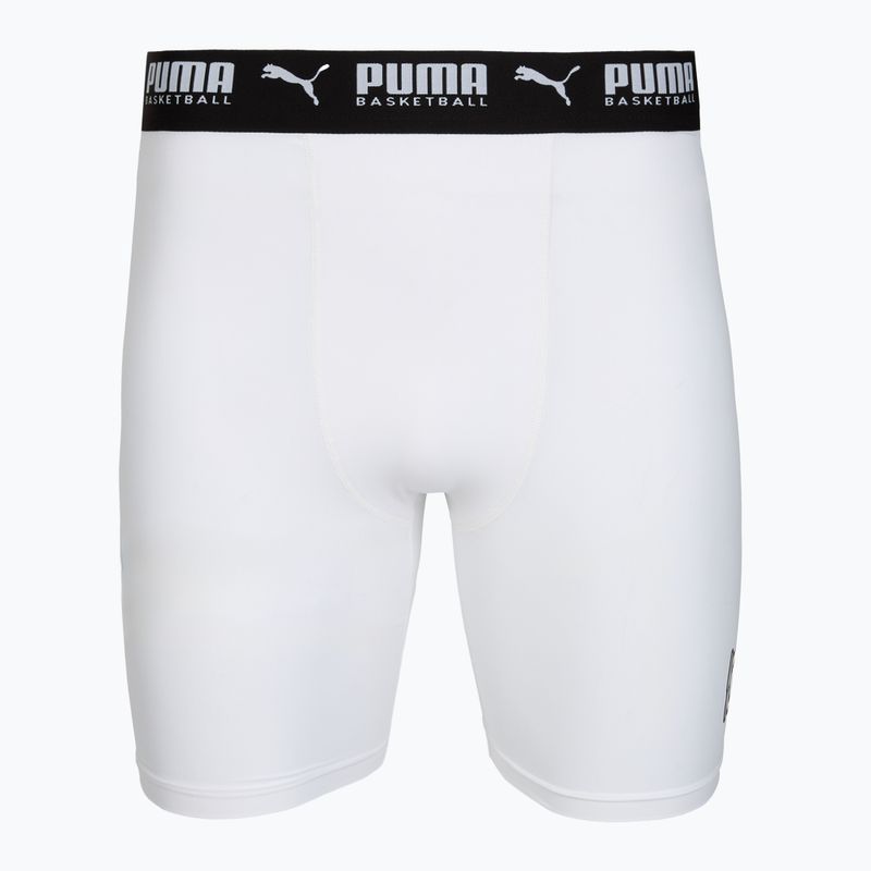 Vyriški krepšinio šortai PUMA Hoops Team Baselayer puma white