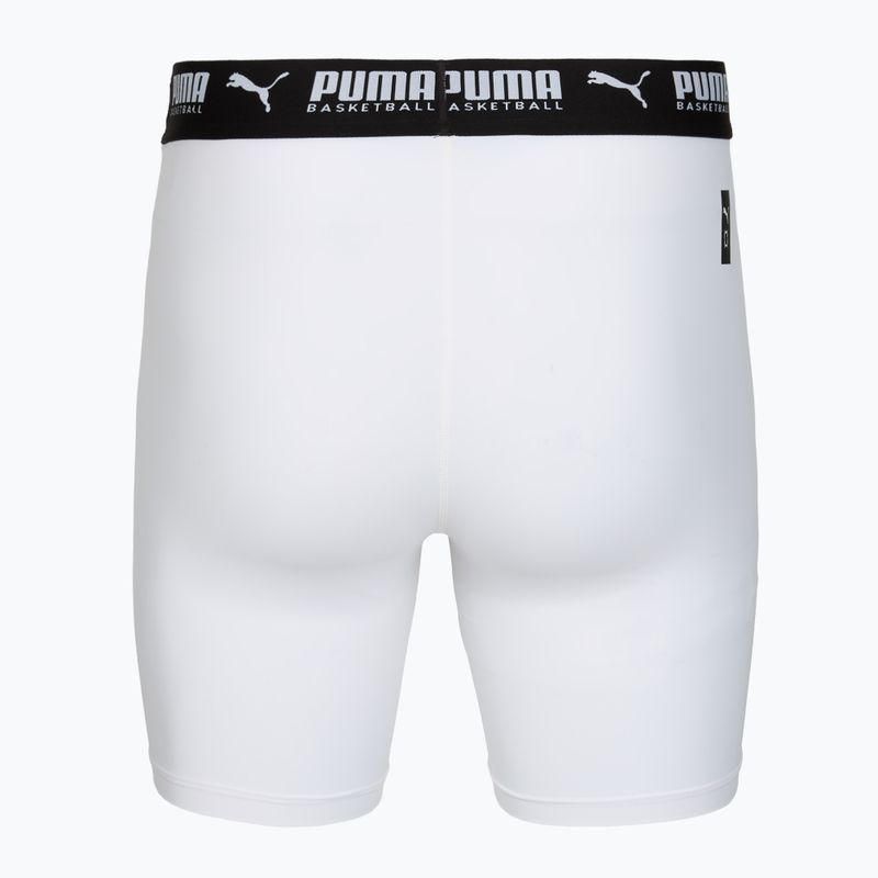 Vyriški krepšinio šortai PUMA Hoops Team Baselayer puma white 2