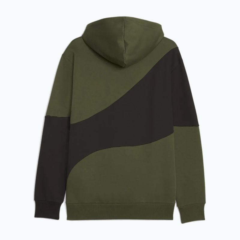 Vyriškas džemperis PUMA Power Cat Hoodie myrtle 2