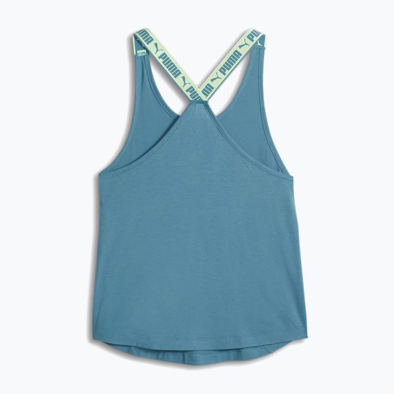 Moteriški treniruočių marškinėliai PUMA Strong Tank bold blue 2