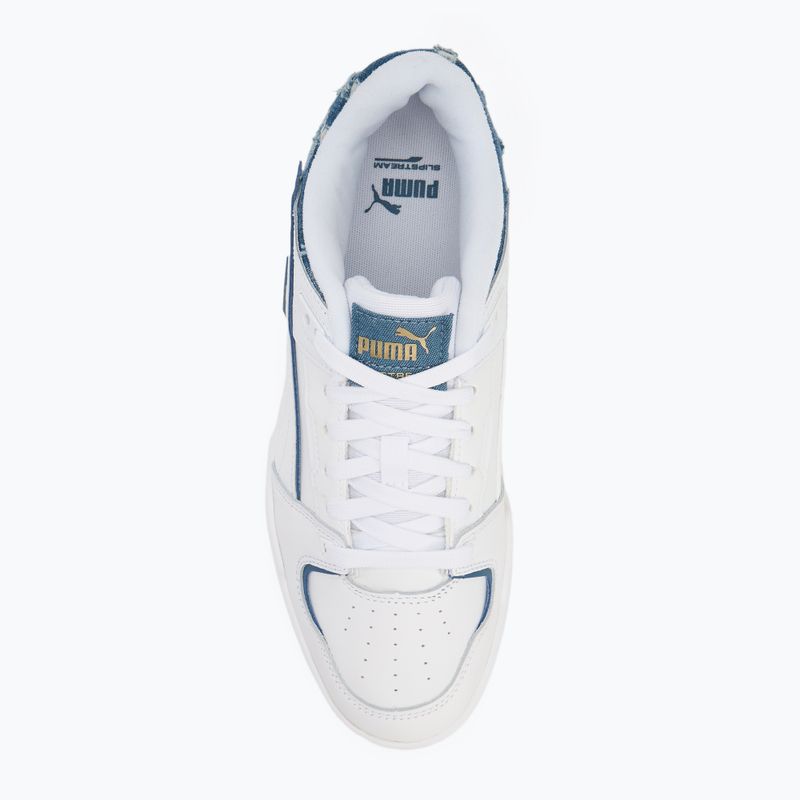 Batai PUMA Slipstream Bball Denim puma white/deep dive 5