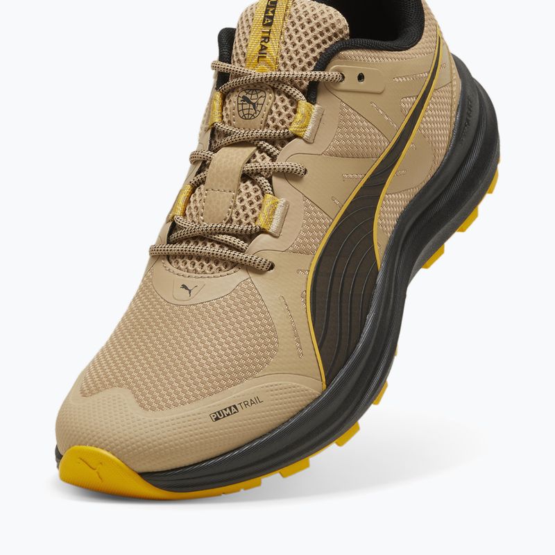Bėgimo bateliai PUMA Reflect Lite Trail prairie tan/yellow sizzle/puma black 12