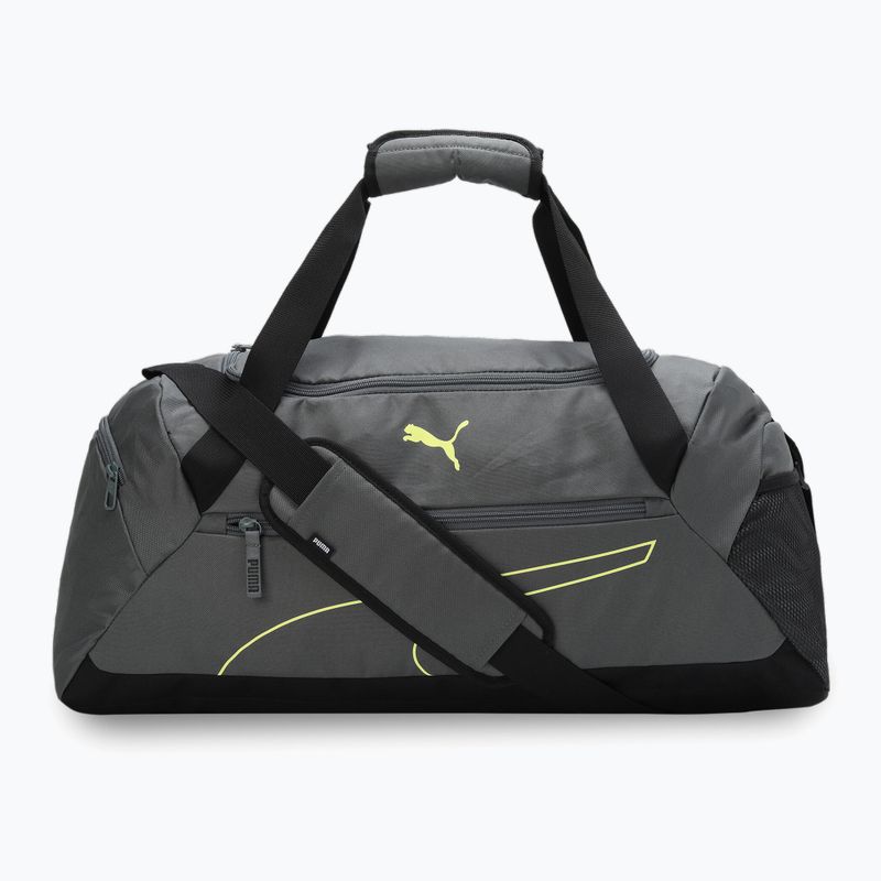 Treniruočių krepšys PUMA Fundamentals Sports mineral gray/lime sheen 2