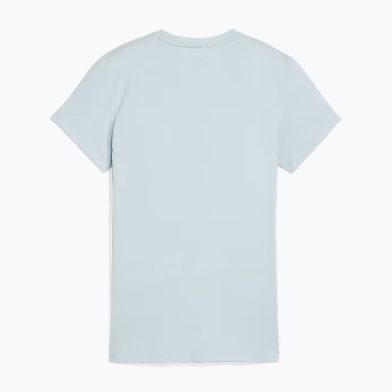 Moteriški marškinėliai PUMA ESS Logo Tee turquoise surf 2